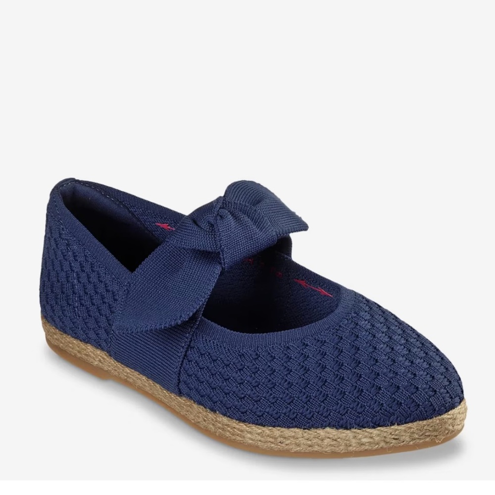 Skechers Cleo Espadrille Mary Jane size 9 like new condition- navy blue